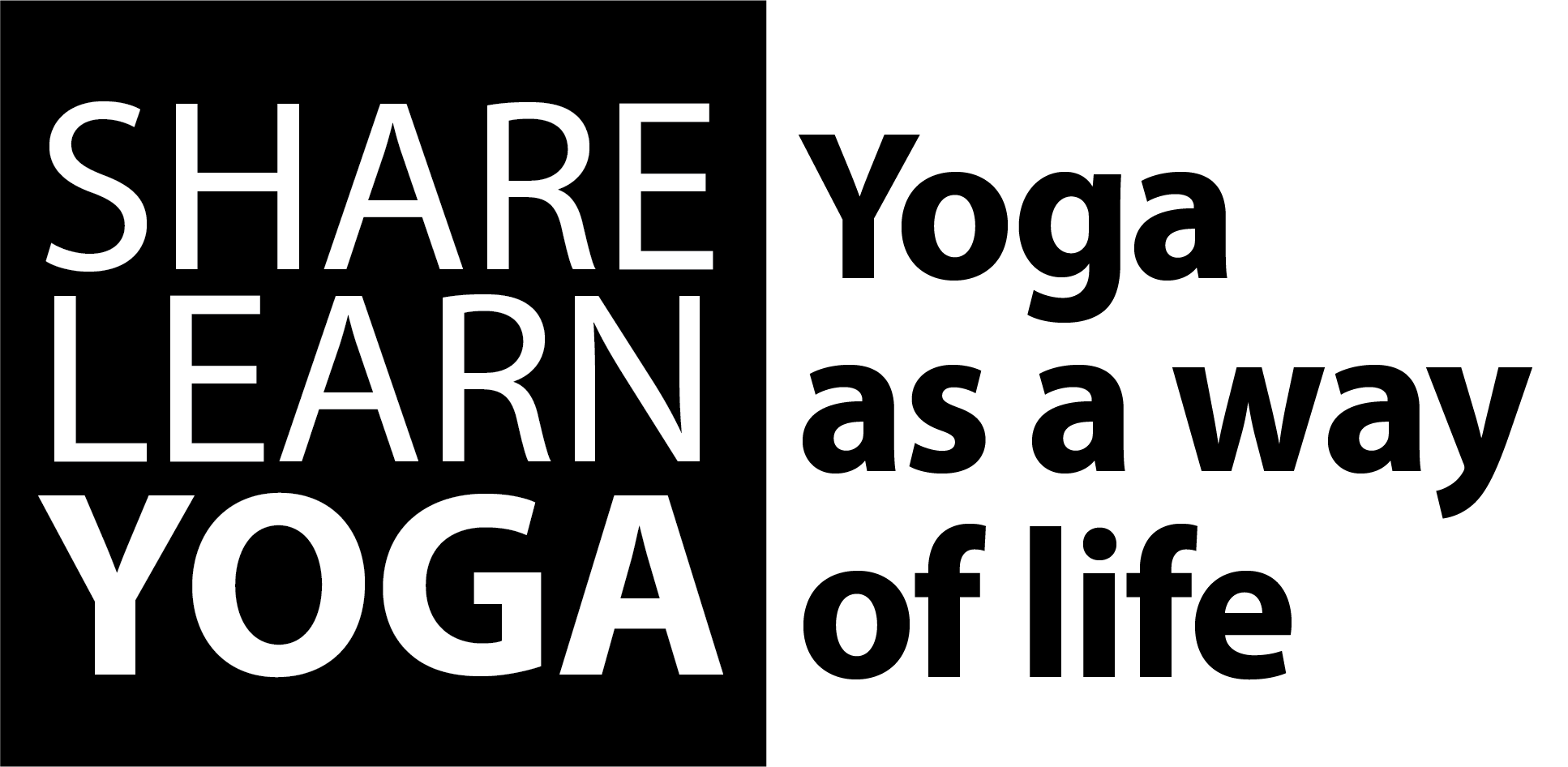 Sharing and Learning Yoga logo